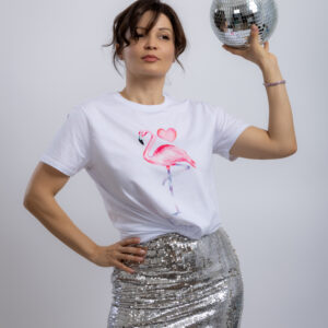 Тениска Nutrition With Yana Flamingo